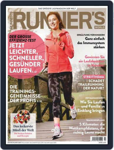 Runner’s World Deutschland March 1st, 2019 Digital Back Issue Cover