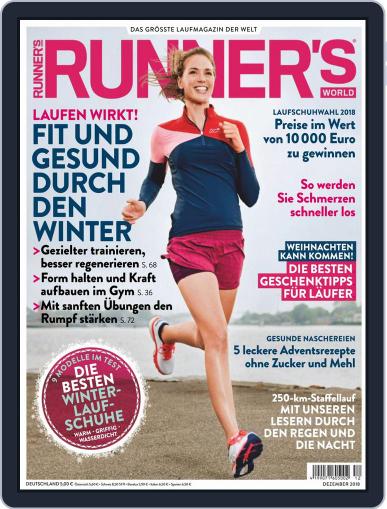 Runner’s World Deutschland December 1st, 2018 Digital Back Issue Cover