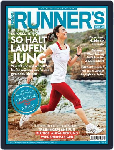 Runner’s World Deutschland April 1st, 2018 Digital Back Issue Cover