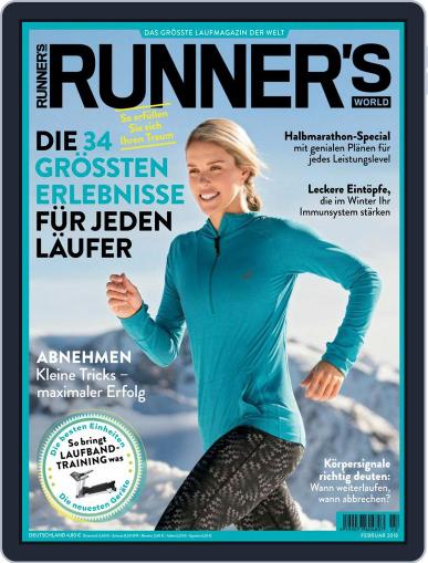Runner’s World Deutschland February 1st, 2018 Digital Back Issue Cover