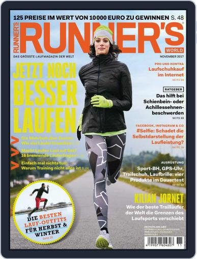 Runner’s World Deutschland November 1st, 2017 Digital Back Issue Cover