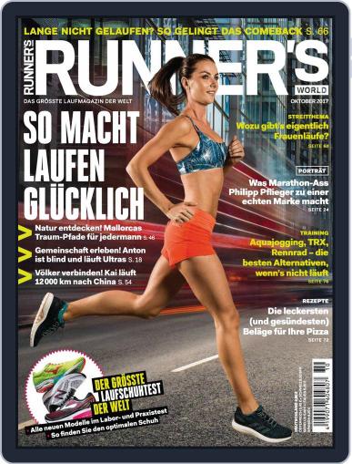 Runner’s World Deutschland October 1st, 2017 Digital Back Issue Cover
