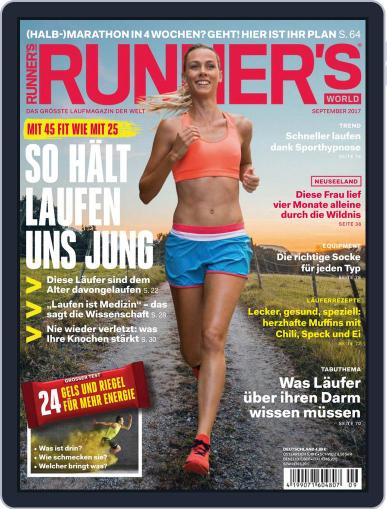 Runner’s World Deutschland September 1st, 2017 Digital Back Issue Cover