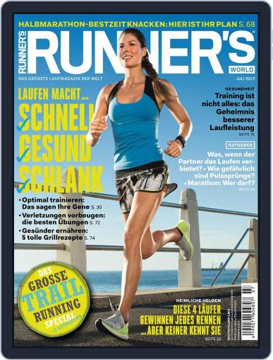 Runner’s World Deutschland July 1st, 2017 Digital Back Issue Cover