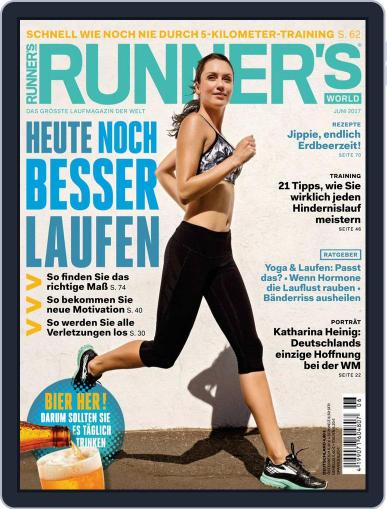 Runner’s World Deutschland June 1st, 2017 Digital Back Issue Cover