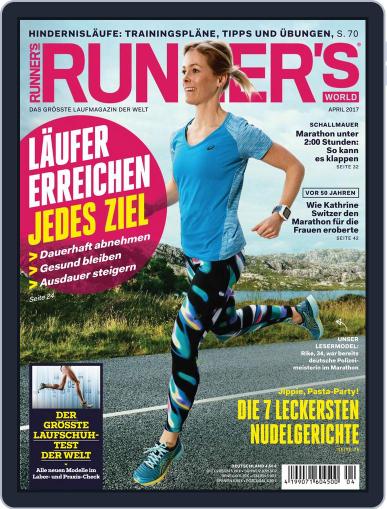 Runner’s World Deutschland April 1st, 2017 Digital Back Issue Cover