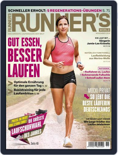 Runner’s World Deutschland October 5th, 2016 Digital Back Issue Cover
