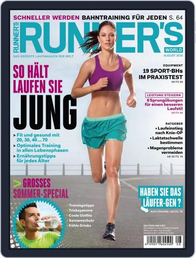 Runner’s World Deutschland July 7th, 2016 Digital Back Issue Cover