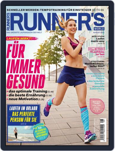 Runner’s World Deutschland July 9th, 2015 Digital Back Issue Cover