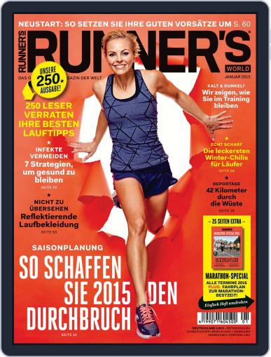Runner’s World Deutschland December 9th, 2014 Digital Back Issue Cover