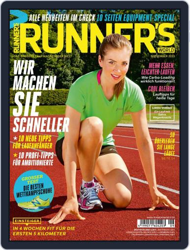 Runner’s World Deutschland August 13th, 2013 Digital Back Issue Cover