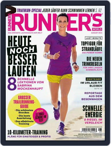 Runner’s World Deutschland July 9th, 2013 Digital Back Issue Cover