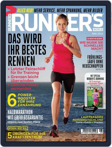 Runner’s World Deutschland April 9th, 2013 Digital Back Issue Cover