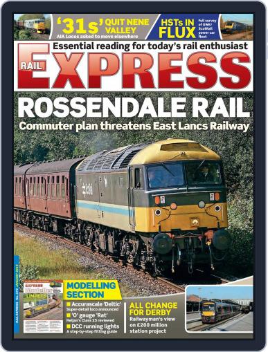 Rail Express January 1st, 2019 Digital Back Issue Cover