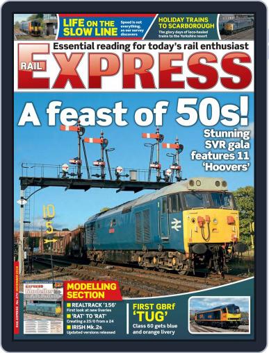 Rail Express November 1st, 2018 Digital Back Issue Cover