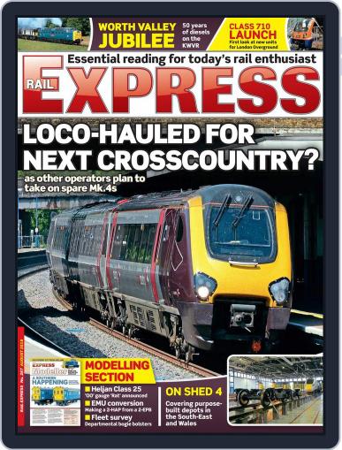 Rail Express August 1st, 2018 Digital Back Issue Cover