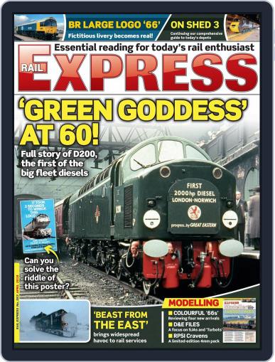 Rail Express April 1st, 2018 Digital Back Issue Cover