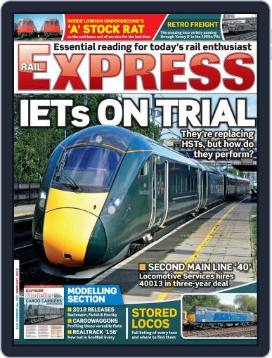 Rail Express February 1st, 2018 Digital Back Issue Cover