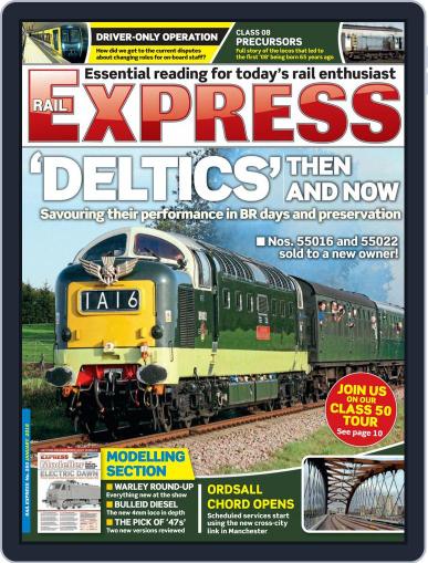 Rail Express January 1st, 2018 Digital Back Issue Cover