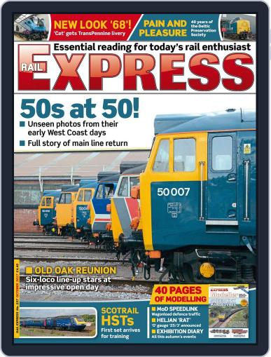 Rail Express October 1st, 2017 Digital Back Issue Cover