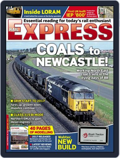 Rail Express February 1st, 2017 Digital Back Issue Cover