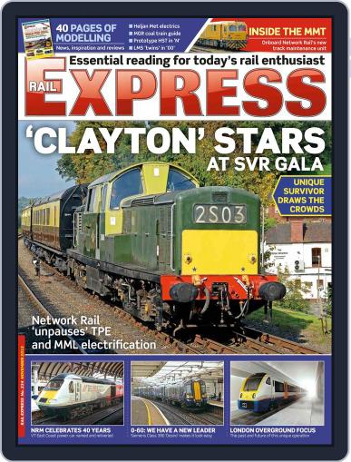 Rail Express October 13th, 2015 Digital Back Issue Cover
