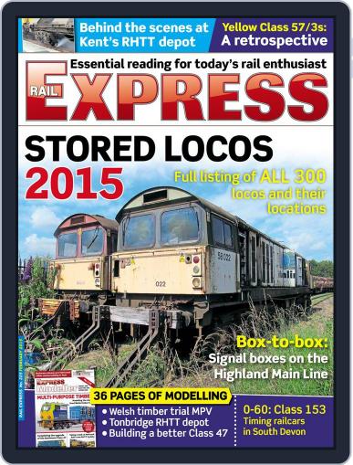 Rail Express January 13th, 2015 Digital Back Issue Cover