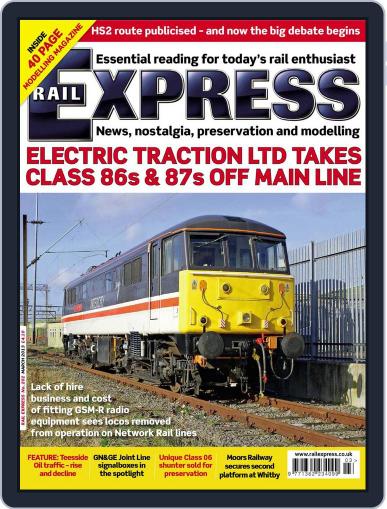 Rail Express February 19th, 2013 Digital Back Issue Cover