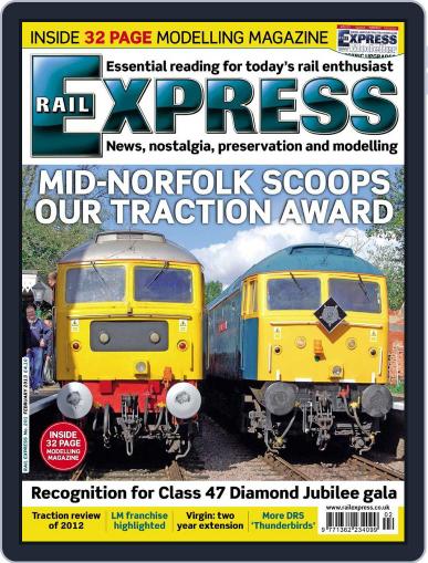 Rail Express January 15th, 2013 Digital Back Issue Cover