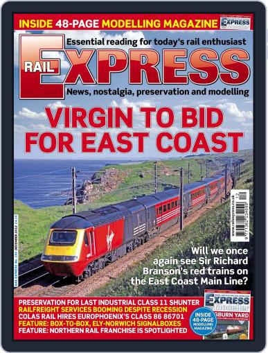 Rail Express November 13th, 2012 Digital Back Issue Cover