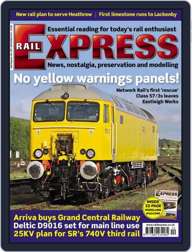 Rail Express November 15th, 2011 Digital Back Issue Cover