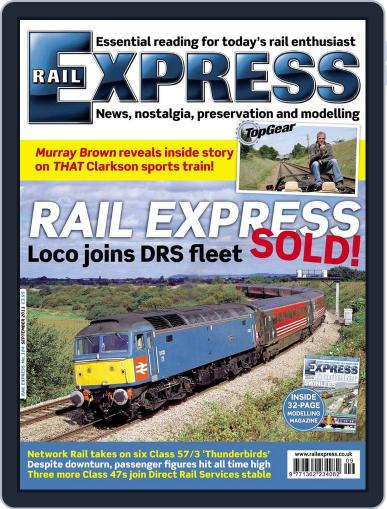 Rail Express August 16th, 2011 Digital Back Issue Cover