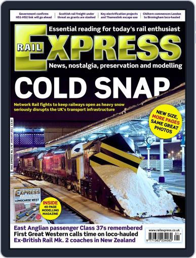 Rail Express January 1st, 2011 Digital Back Issue Cover