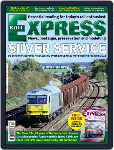 Rail Express December 1st, 2010 Digital Back Issue Cover