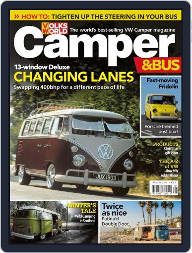 VW Camper & Bus January 1st, 2019 Digital Back Issue Cover