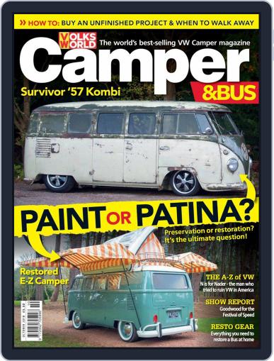 VW Camper & Bus October 1st, 2018 Digital Back Issue Cover