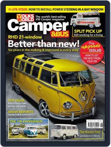 VW Camper & Bus August 1st, 2017 Digital Back Issue Cover