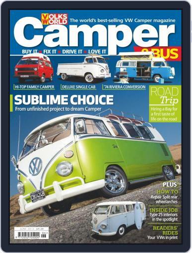 VW Camper & Bus May 6th, 2015 Digital Back Issue Cover