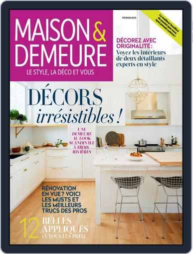 Maison & Demeure February 1st, 2019 Digital Back Issue Cover