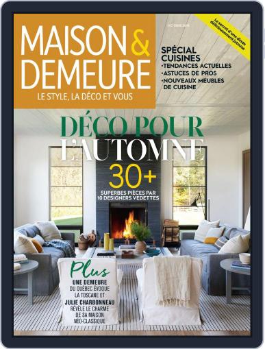Maison & Demeure October 1st, 2018 Digital Back Issue Cover