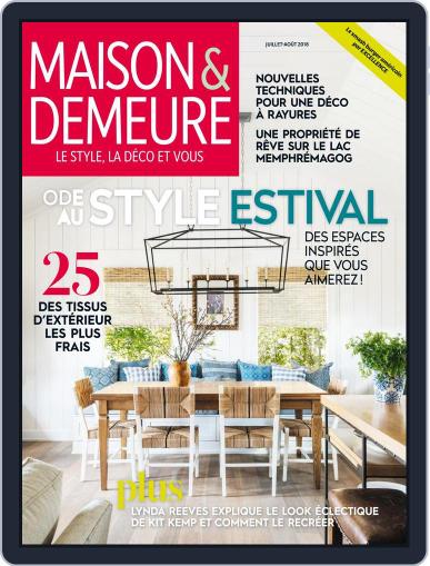 Maison & Demeure July 1st, 2018 Digital Back Issue Cover