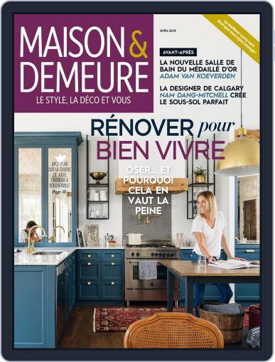 Maison & Demeure April 1st, 2018 Digital Back Issue Cover