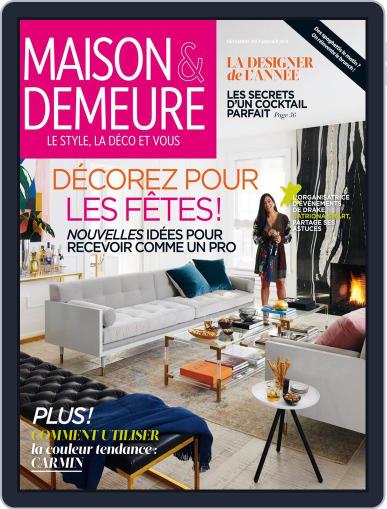 Maison & Demeure December 1st, 2017 Digital Back Issue Cover