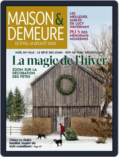Maison & Demeure November 1st, 2017 Digital Back Issue Cover