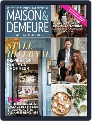 Maison & Demeure December 1st, 2015 Digital Back Issue Cover
