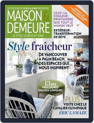 Maison & Demeure April 26th, 2014 Digital Back Issue Cover