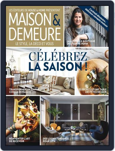 Maison & Demeure November 30th, 2013 Digital Back Issue Cover