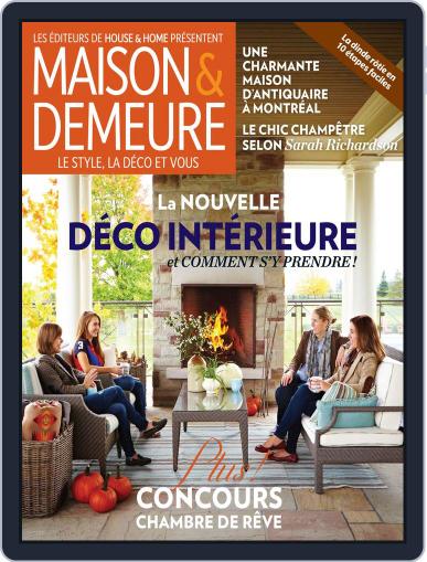 Maison & Demeure September 21st, 2013 Digital Back Issue Cover