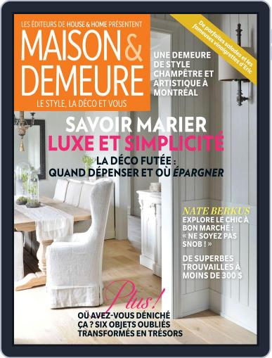 Maison & Demeure May 25th, 2013 Digital Back Issue Cover