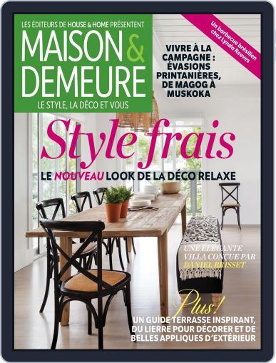 Maison & Demeure April 27th, 2013 Digital Back Issue Cover